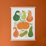 Gourds - Modern Farm Garden Art Print