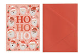 Ho Ho Ho (Santa) - Christmas Card
