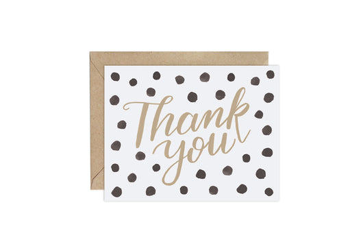 Polka Dot (Pattern Party)- Thank You Card