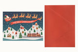 Santa's Village - Christmas Card