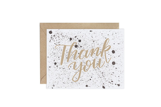 Splatter (Pattern Party)- Thank You Card