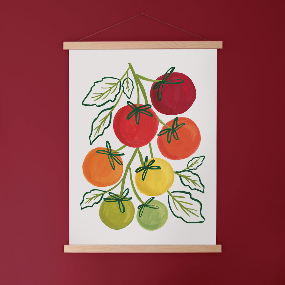 Tomatos and Lime 6x4.5 Original on sale Art