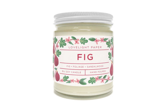 Fig - Scented Soy Candle