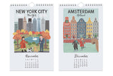 City Love - Mini Calendar 2024