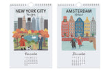 City Love - Mini Calendar 2026