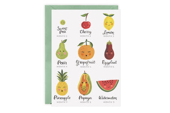 Fruit Pregnancy - Card