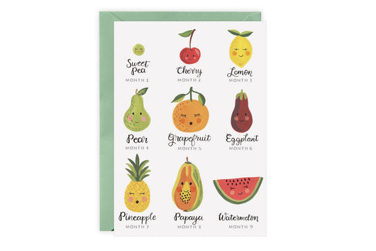 Fruit Pregnancy - Card