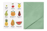 Fruit Pregnancy - Card