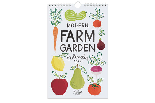Modern Farm Garden - Mini Calendar 2027