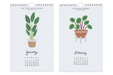 House Plants - Mini Calendar 2026