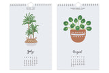 House Plants - Mini Calendar 2026