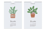 House Plants - Mini Calendar 2027