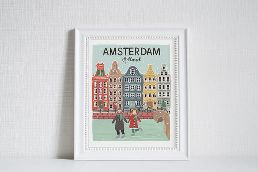 Amsterdam (City Love) - Art Print