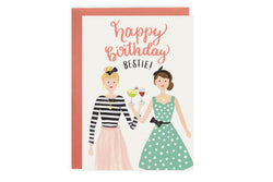 Bestie - Birthday Card