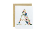 Bloom Monogram Cards