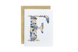 Bloom Monogram Cards