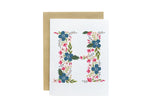 Bloom Monogram Cards