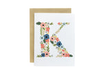 Bloom Monogram Cards