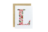 Bloom Monogram Cards