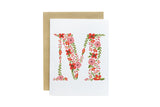 Bloom Monogram Cards