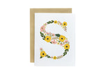 Bloom Monogram Cards