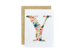 Bloom Monogram Cards