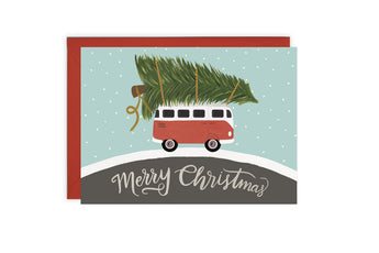Christmas Car - Christmas Card
