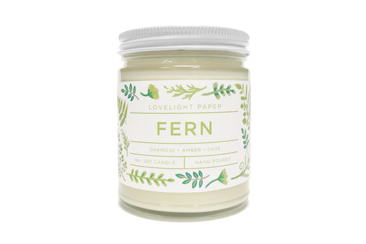Fern - Scented Soy Candle