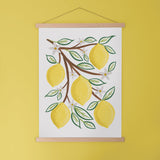 Lemons - Modern Farm Garden Art Print