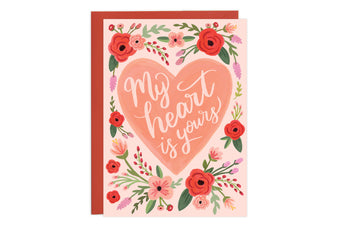 My Heart Is Yours - Card