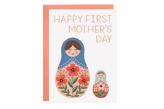 Nesting Dolls - First Mother's Day - Card