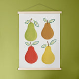 Pears - Modern Farm Garden Art Print