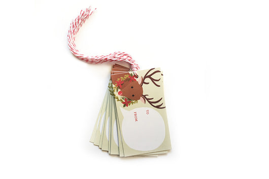 Rudolph Gift Tags - Pack of 10