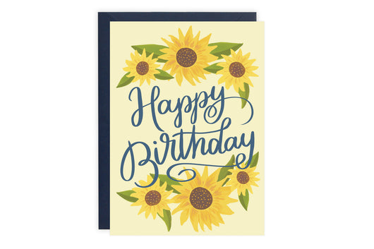 Sunflower - Birthday Card