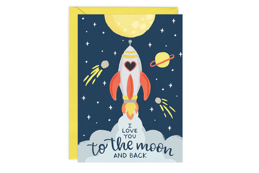 To The Moon - Card
