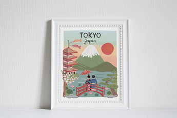 Tokyo (City Love) - Art Print