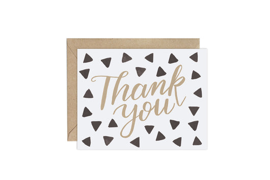 Triangle (Pattern Party)- Thank You Card