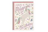 Unicorn - Birthday Card