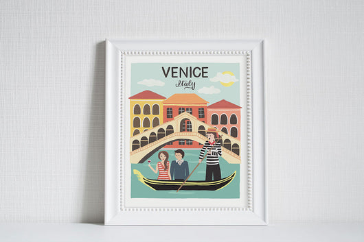Venice (City Love) - Art Print
