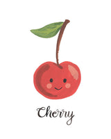 Cherry Face - Art Print (8x10)
