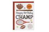 Champ - Birthday Card