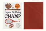 Champ - Birthday Card
