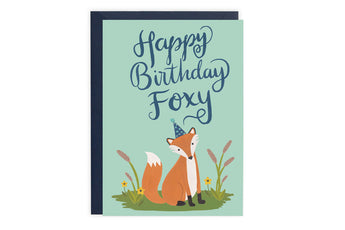Foxy - Birthday Card