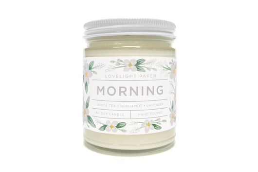 Morning - Scented Soy Candle